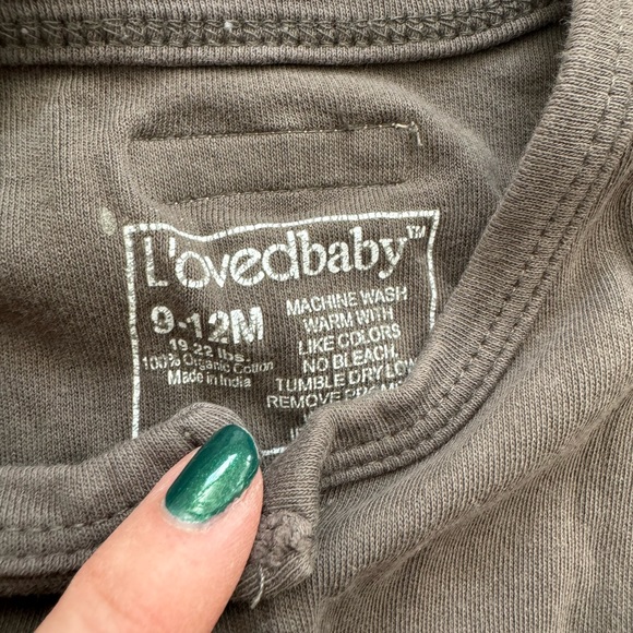 L’oved baby organic footed overall - Picture 3 of 3